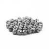 3/8 Inch 10mm Small Tiny Silver Craft Jingle Bells Charms Bulk 144 Pieces - artcovecrafts.com
