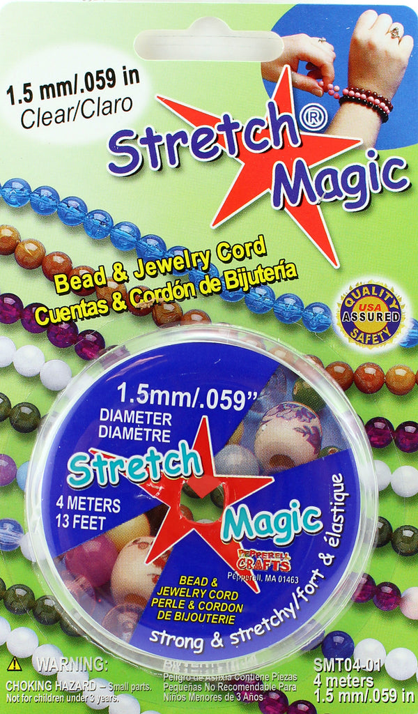 100 METERS JET .5mm STRETCH MAGIC JEWELRY CORD 100 METERS JET .5mm STRETCH  MAGIC JEWELRY CORD [L1] - $19.99 : Wholesale Beading Supplies